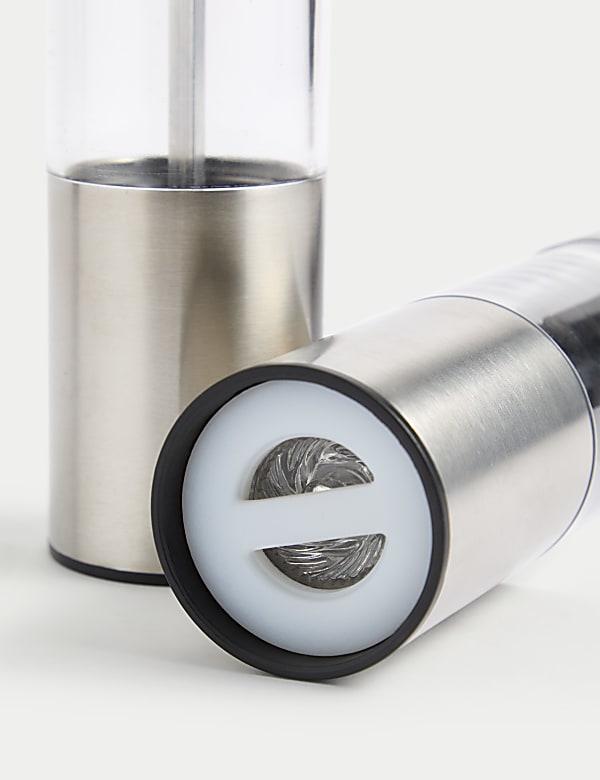 Stainless Steel Salt & Pepper Mills - GR