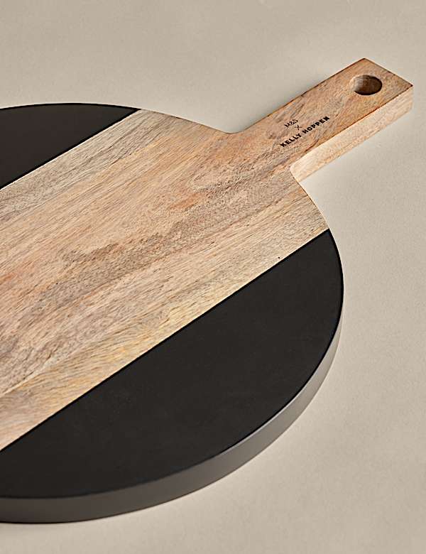 Rounded Wooden Serve Board - RO