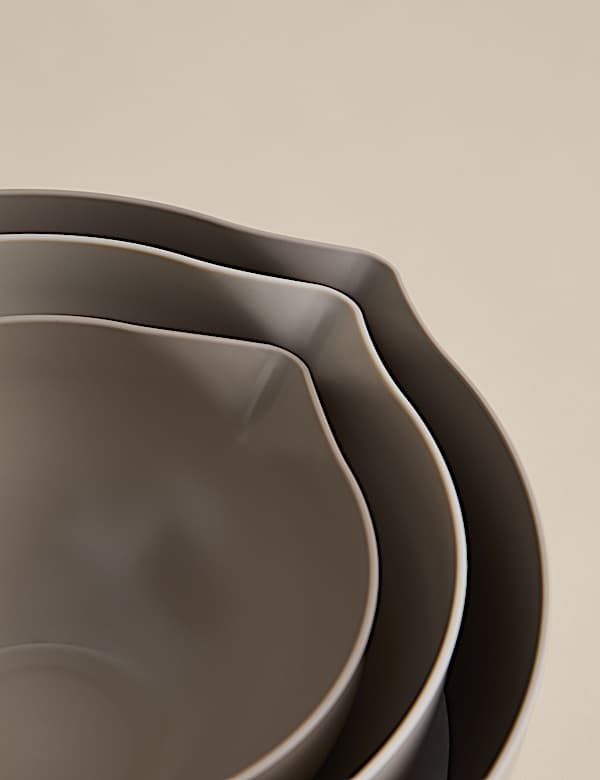 Set of 3 Stacking Mixing Bowls - NO