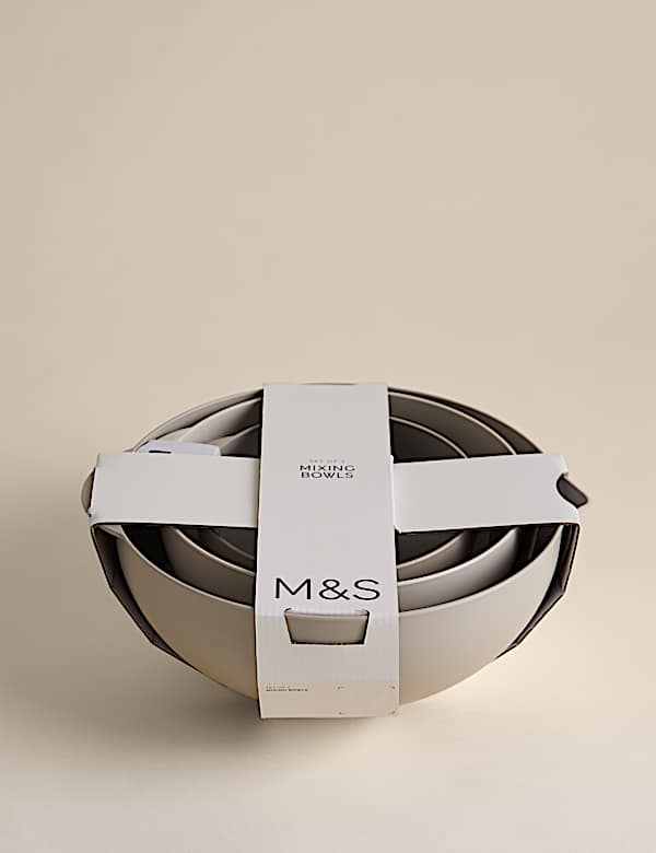 Set of 3 Stacking Mixing Bowls - NO