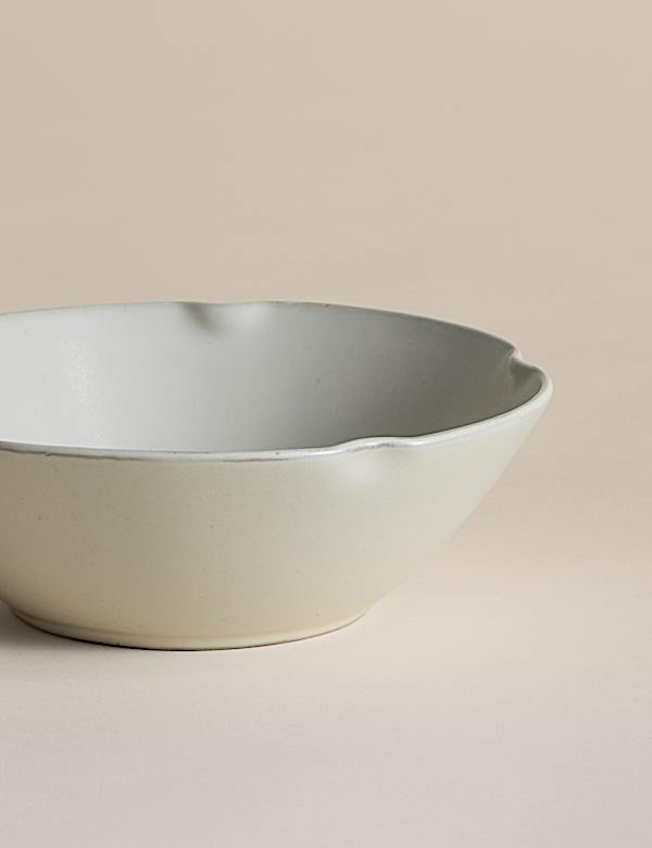 Crimped Scallop Cereal Bowl - NO