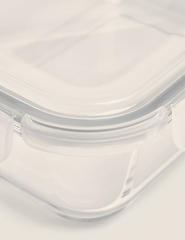 Μεσαίο γυάλινο δοχείο αποθήκευσης για το ψυγείο - GR