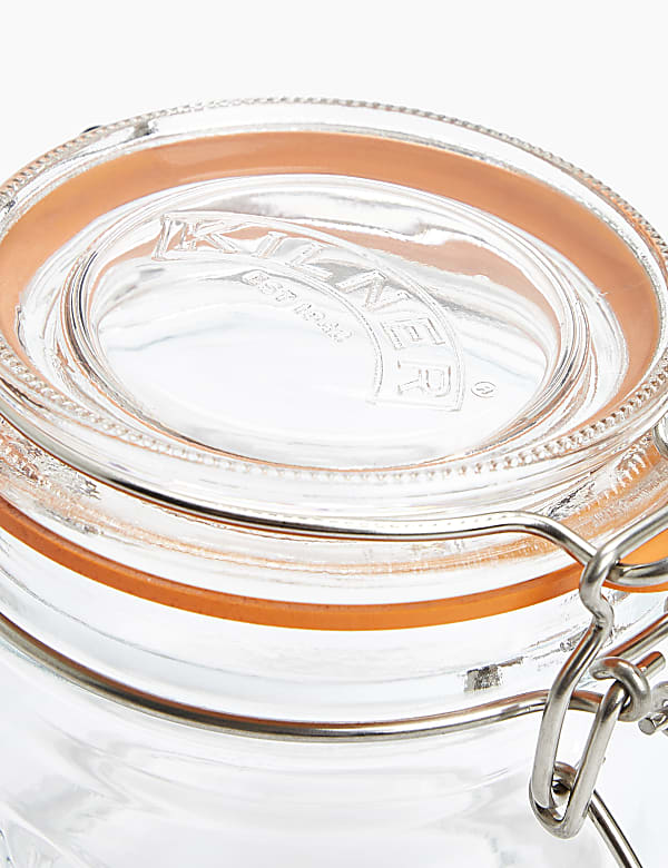 0.5 Litre Clip Top Round Jar - GR