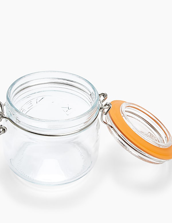 0.5 Litre Clip Top Round Jar - GR