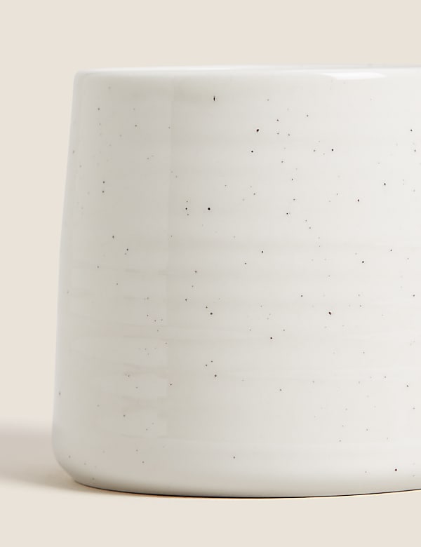Heart Handle Speckled Mug