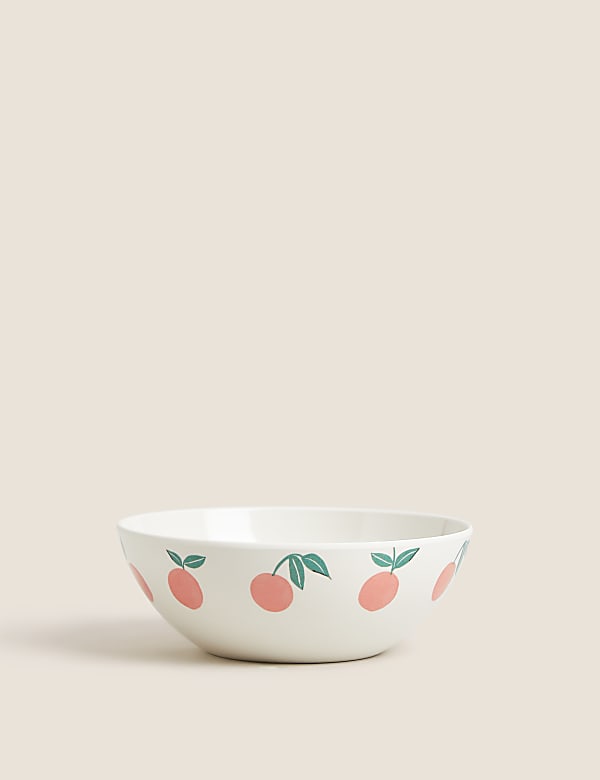 Set of 4 Oranges Picnic Cereal Bowls