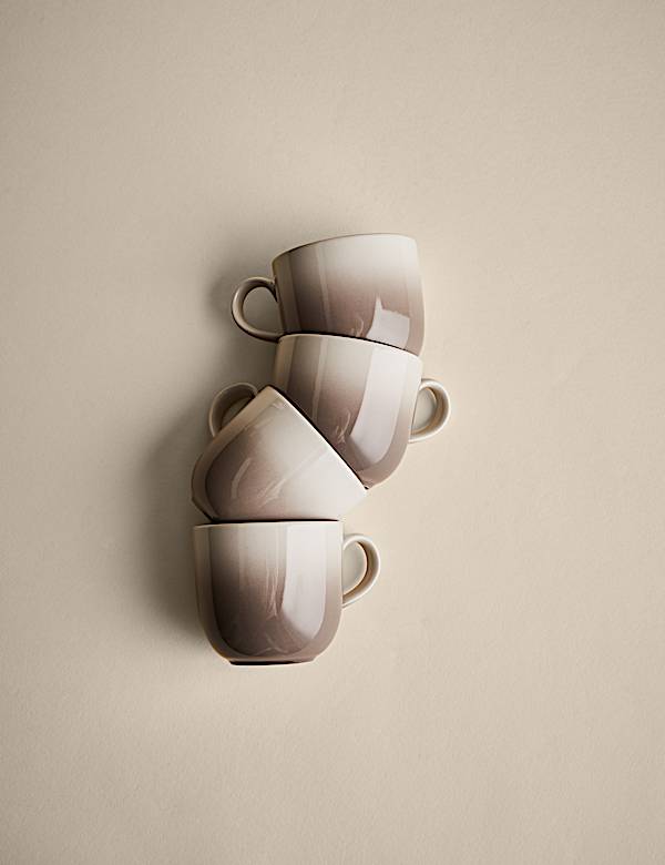 Set of 4 Tribeca Ombre Mugs - IL