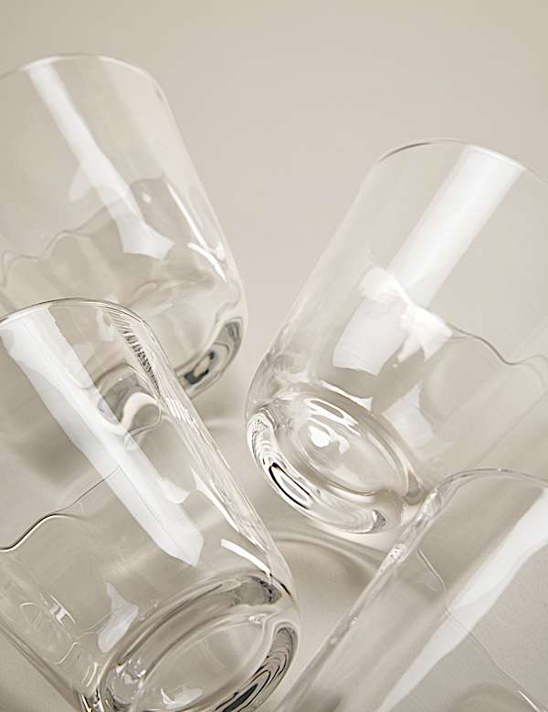 Set of 4 Soda Optic Tumblers - MX