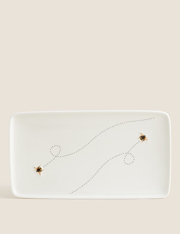 Bee Rectangular Platter