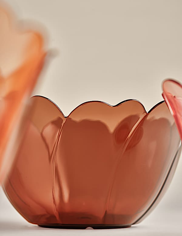 Set of 3 Boho Flower Nibble Bowls - GR