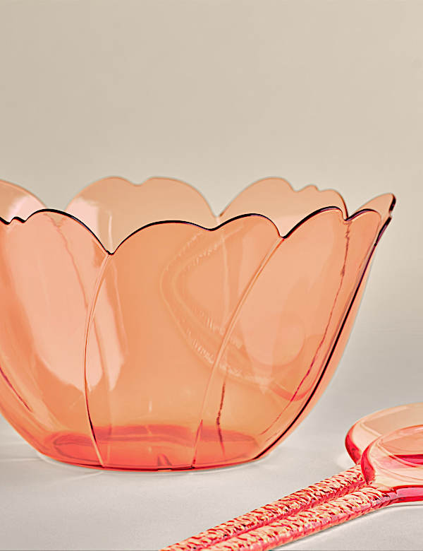 קערת הגשה פרחונית Boho - IL