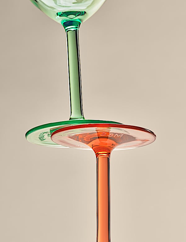 Set of 4 Summer Brights Picnic Wine Glasses - CZ