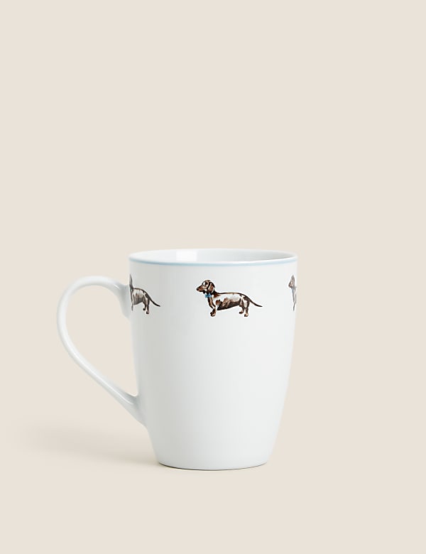 Set of 4 Dachshund Mugs