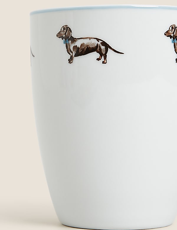 Set of 4 Dachshund Mugs