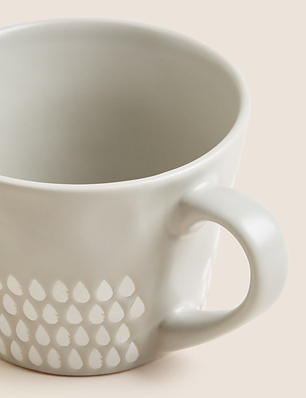 Textured Wax Resist Mug - CH