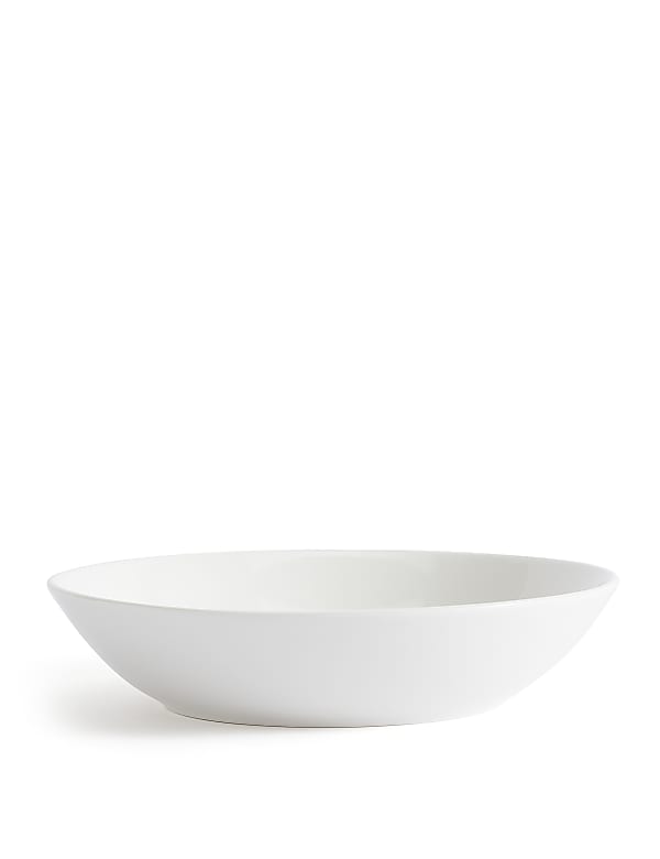 Set of 4 Porcelain Pasta Bowls - JO