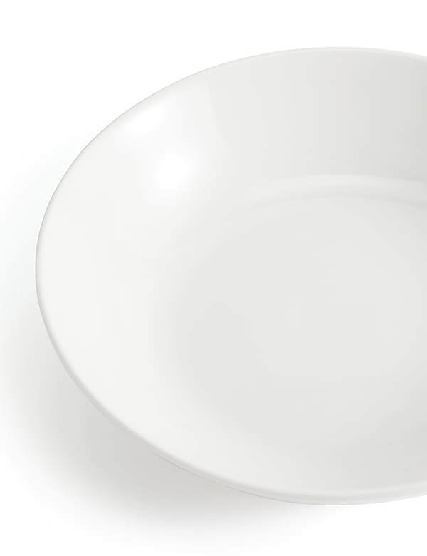 Set of 4 Porcelain Pasta Bowls - JO
