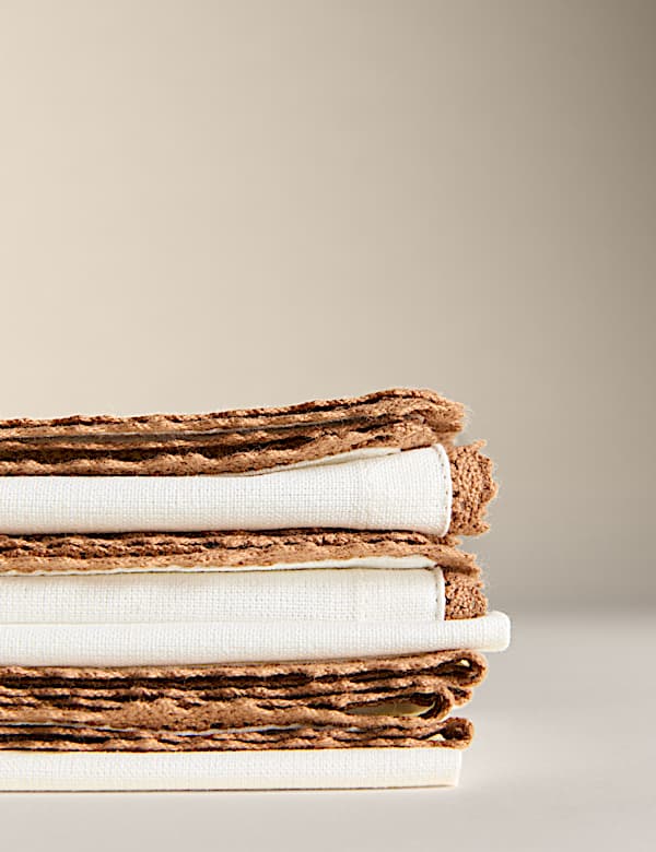 Set of 4 Pure Cotton Napkins - LT