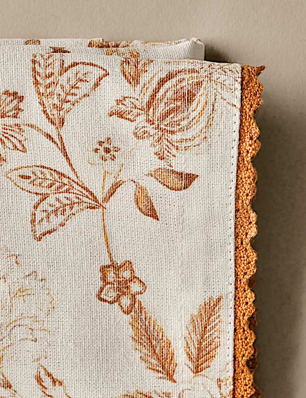 Pure Cotton Chintz Floral Tablecloth - CH