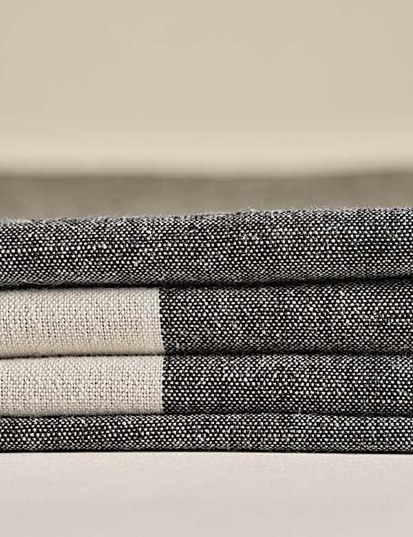 Woven Banded Table Cloth - NL