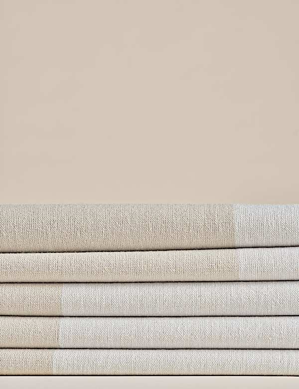 Gewebtes Tischtuch mit Banddetail - AT