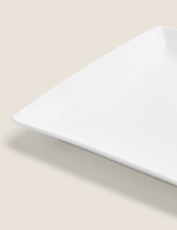 Maxim Square Dinner Plate - CZ