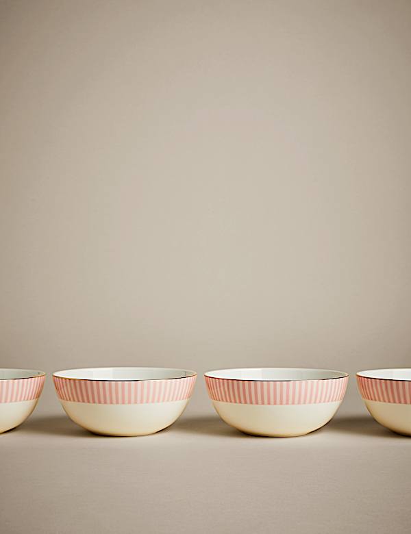 Set of 4 Hampton Cereal Bowls - GR
