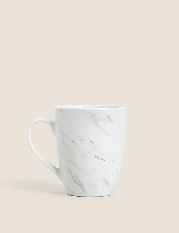 Set of 4 Marble Mugs