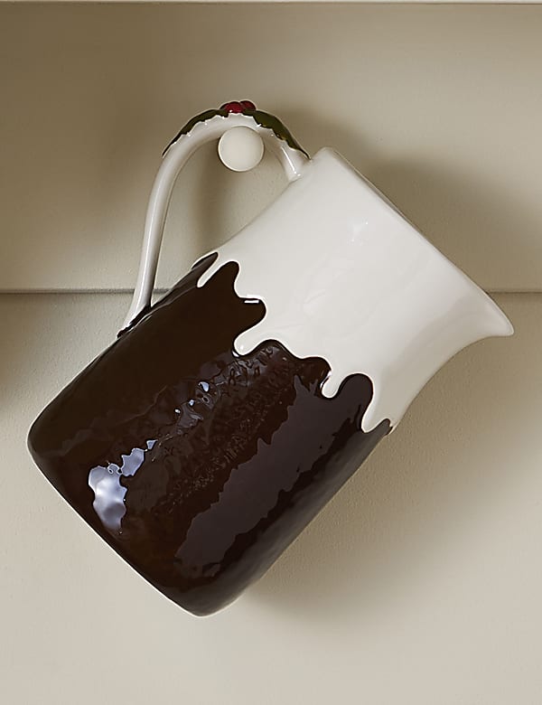 Christmas Pudding Jug Crockery M&S US