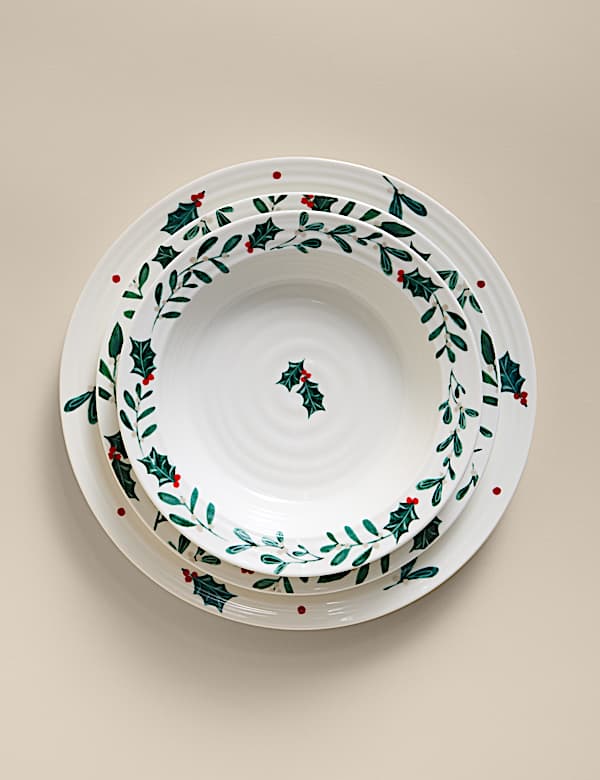 12 Piece Winter Berry Dinner Set - RO