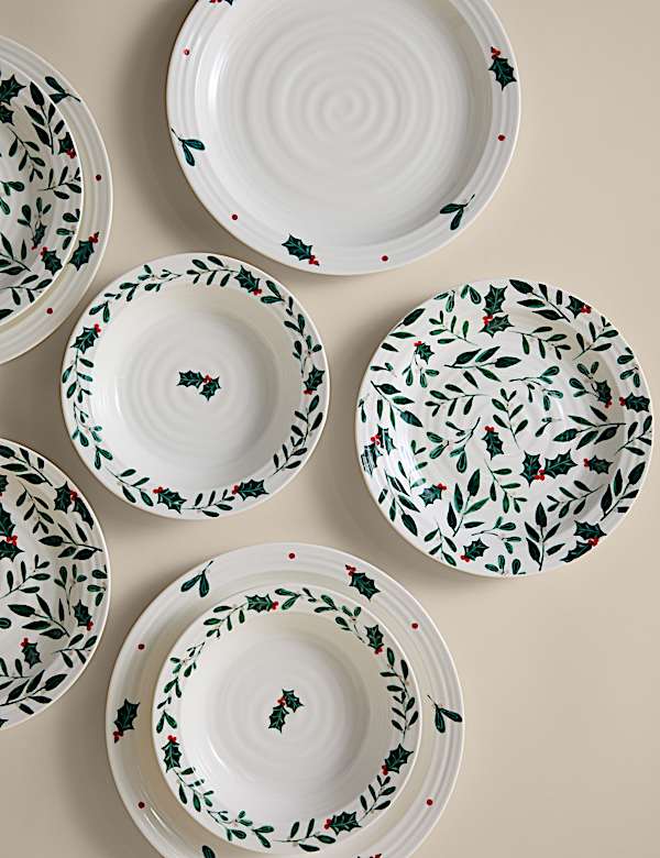 12 Piece Winter Berry Dinner Set - RO