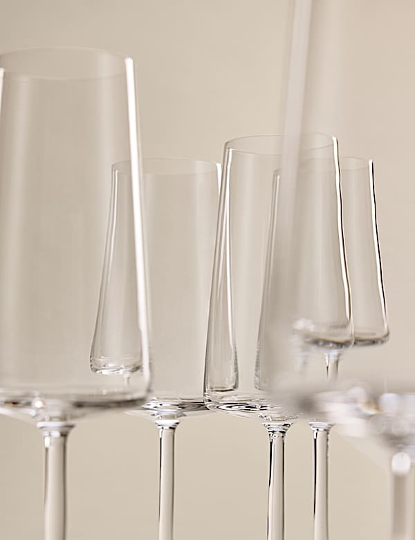 סט 6 גביעי שמפניה Modern - IL