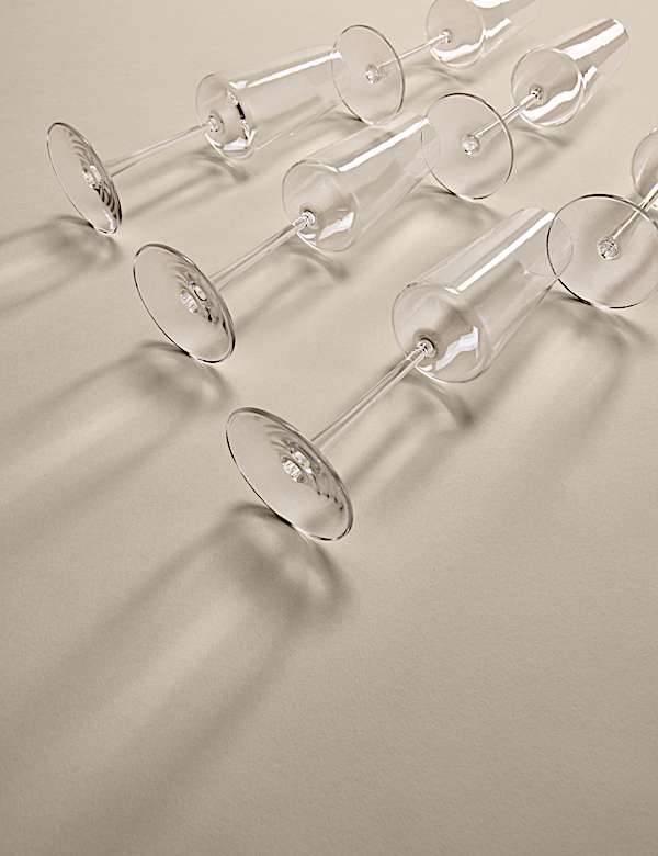 סט 6 גביעי שמפניה Modern - IL