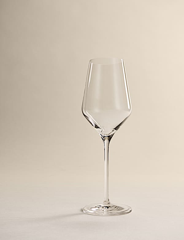 Set of 6 Classic White Wine Glasses - NL
