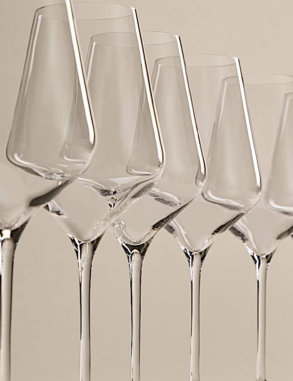 Set of 6 Classic Red Wine Glasses - IL