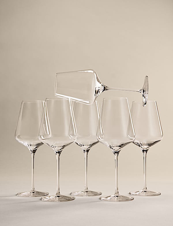 Set of 6 Classic Bordeaux Wine Glasses - AU