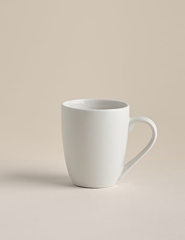 Set of 4 Porcelain Mugs - TW