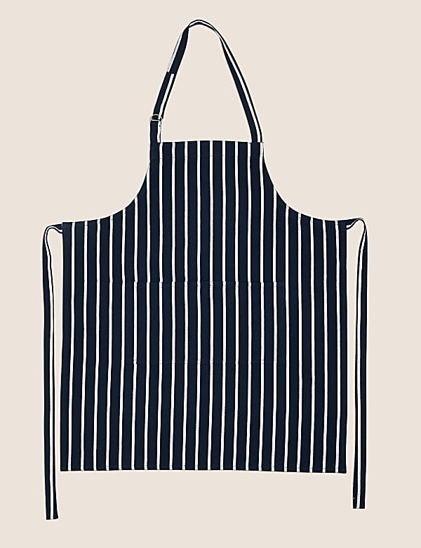 Pure Cotton Striped Apron - GR