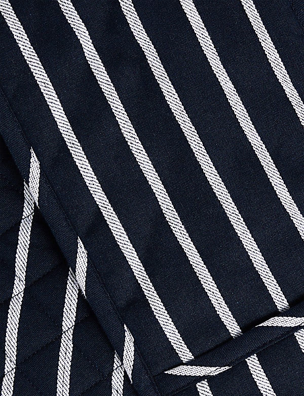 Striped Double Oven Glove - LV