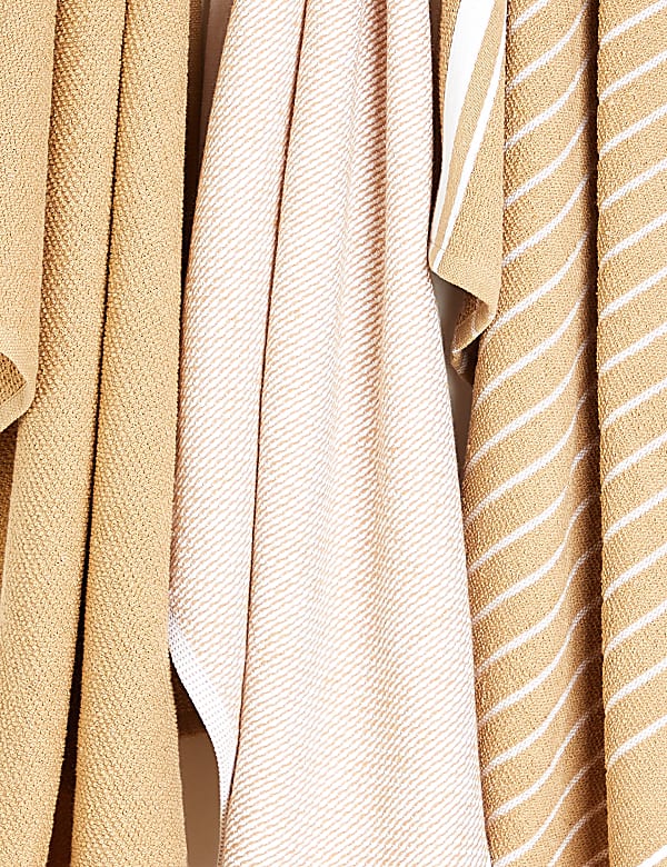 Πετσέτες κουζίνας με υψηλή περιεκτικότητα σε βαμβάκι, σετ των 3 - GR