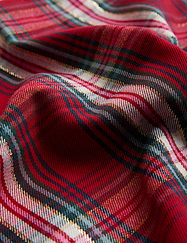 Cotton Rich Tartan Tablecloth - FR