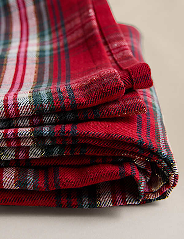 Cotton Rich Tartan Tablecloth - FR