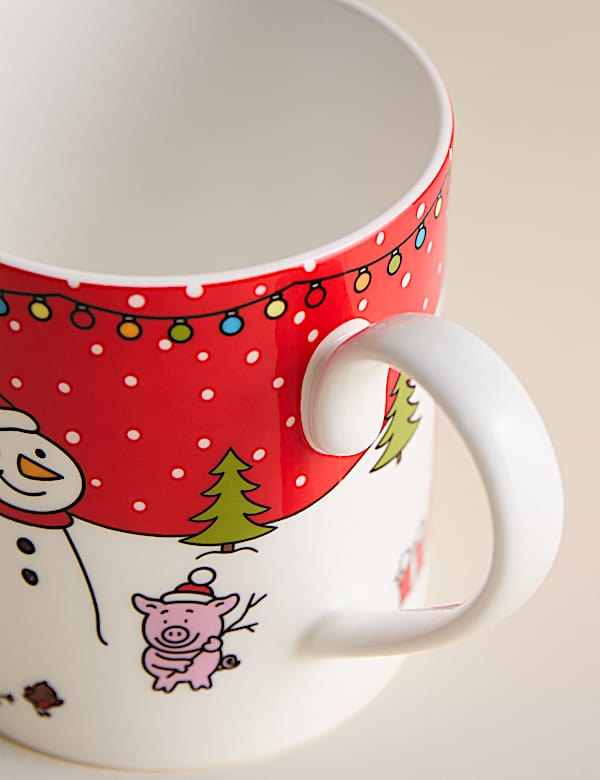 Percy Pig™ Christmas Mug - CZ