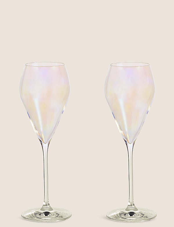 Set of 2 Lustre Prosecco Glasses - GR