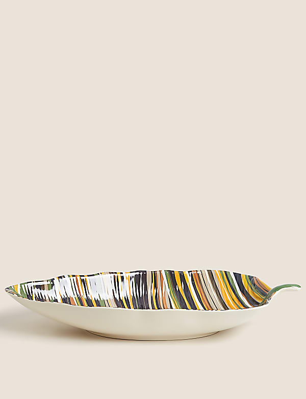 Jungle Leaf Picnic Bowl