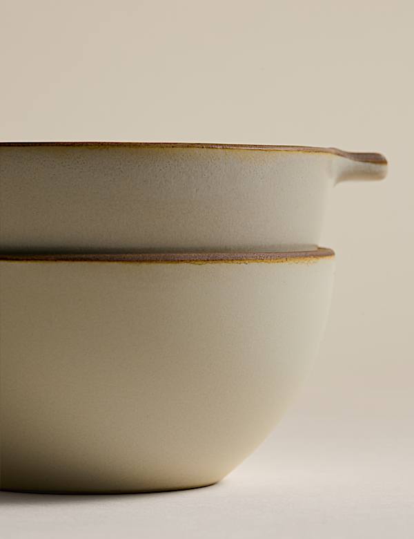 Set of 2 Picky Bits Small Handle Bowls - LU