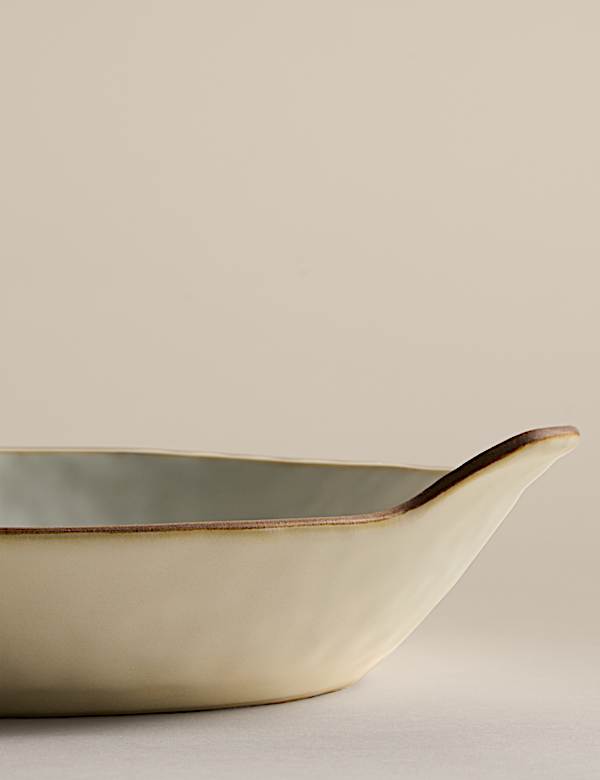 Picky Bits Stoneware Handle Serving Plate - LU