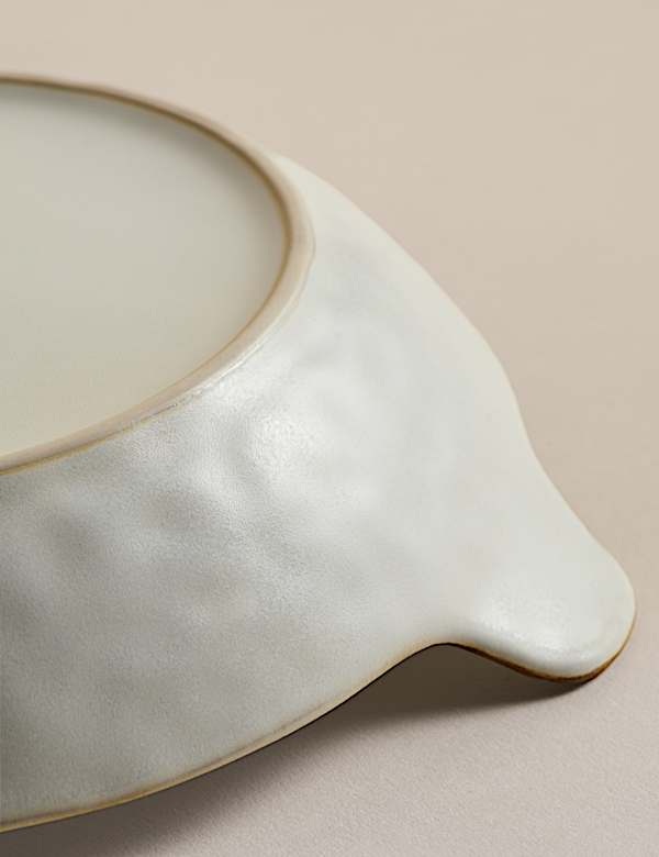Picky Bits Stoneware Handle Serving Plate - BG