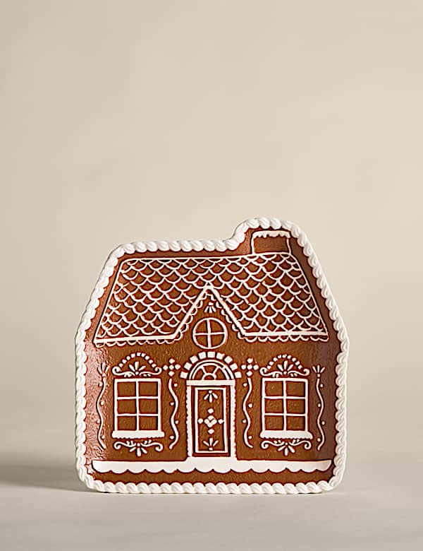Gingerbread House Platter - SK
