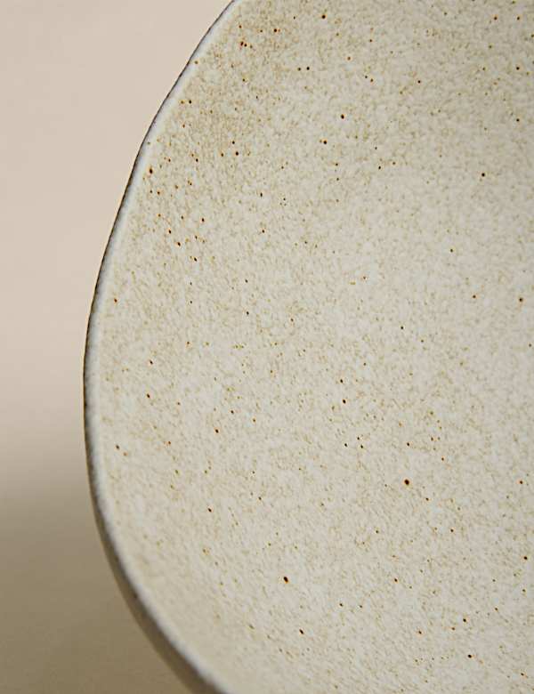 Small Reactive Glaze Stoneware Bowl - NZ